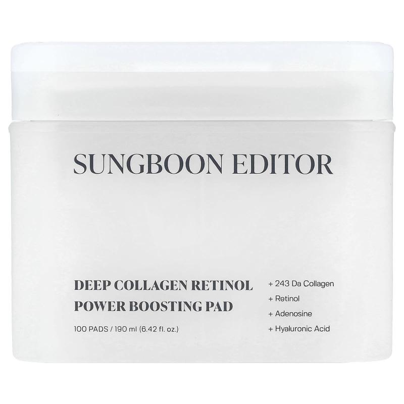 Sungboon Editor, وسادة تعزيز قوة الريتينول والكولاجين العميق، 100 وسادة