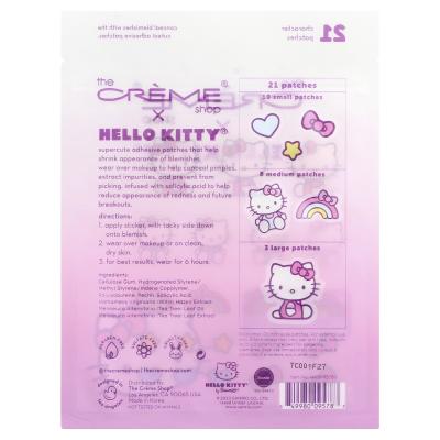 The Creme Shop, Hello Kitty®، رقعات الشوائب الغروانية المائية الزائدة في المكياج، 21 رقعة شخصية