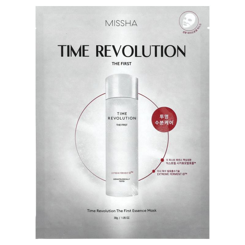 Missha, Time Revolution, The First Essence Beauty Mask, 1 Sheet, 1.05 oz (30 g)