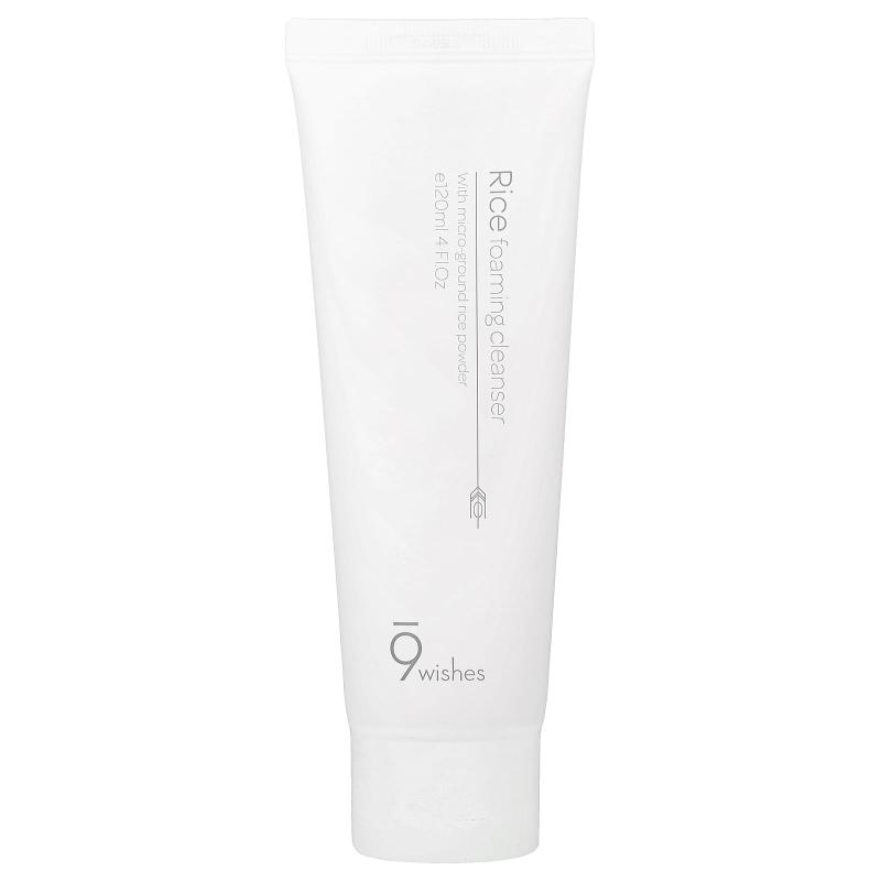 9Wishes, منظف رغوي بالأرز، 4 أونصة سائلة (120 مل)