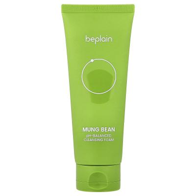 Beplain, Mung Bean، رغوة تنظيف ذات درجة حموضة متوازنة، 5.41 أونصة سائلة (160 مل)