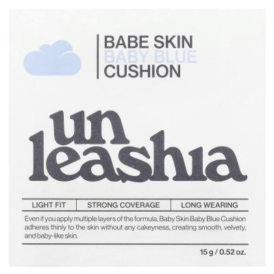 Unleashia, Babe Skin، وسادة باللون الأزرق الفاتح، عامل حماية من الشمس 40/ PA++، 25N ليلة سعيدة، 0.52 أونصة (15 جم)