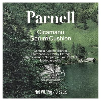 Parnell, Cicamanu Serum Cushion، 21C Cool Rosy، 0.52 أونصة (15 جم)
