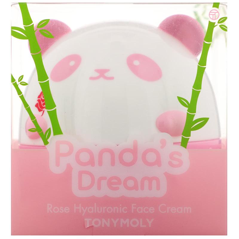 TonyMoly, Panda's Dream، كريم الوجه بالهيالورونيك الوردي، 1.76 أونصة (50 جم)
