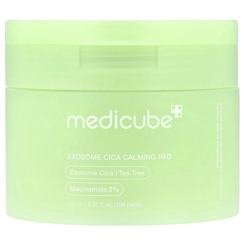 Medicube, Exosome Cica Calming Pad, 100 Pads, 5.07 fl oz (150 ml)