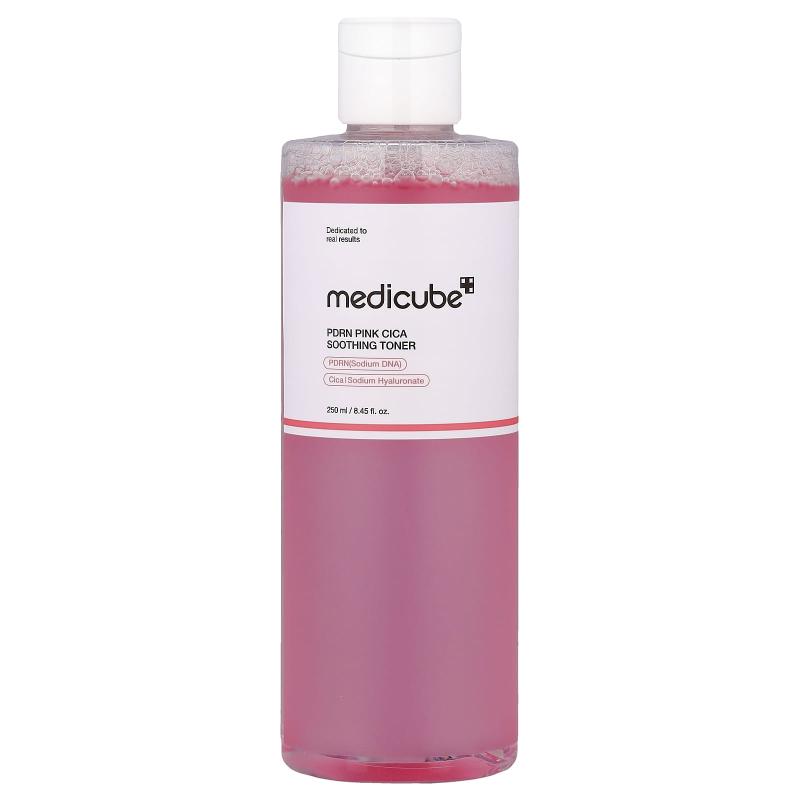 Medicube, تونر مهدئ PDRN Pink Cica، 8.45 أونصة سائلة (250 مل)