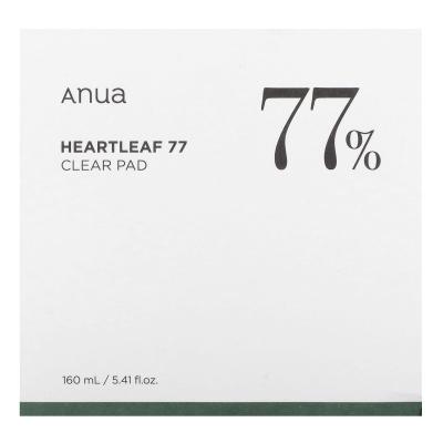 Anua, Heartleaf 77%، وسادة شفافة، 5.41 أونصة سائلة (160 مل)