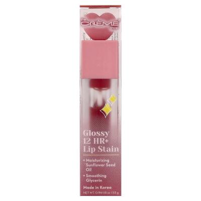 The Creme Shop, Glossy 12 HR + Lip Stain، تيدي، 0.194 أونصة (5.5 جم)