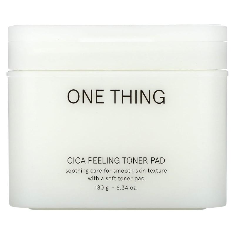 One Thing, وسادة حبر Cica Peeling Toner، 6.34 أونصة (180 جم)