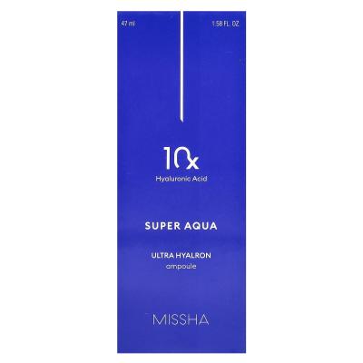 Missha, Super Aqua، أمبولة هيالرون فائقة، 1.58 أونصة سائلة (47 مل)