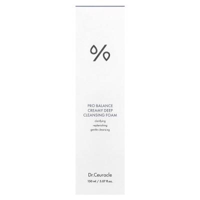Dr. Ceuracle, رغوة التنظيف العميق الكريمية Pro Balance، 5.07 أونصة سائلة (150 مل)