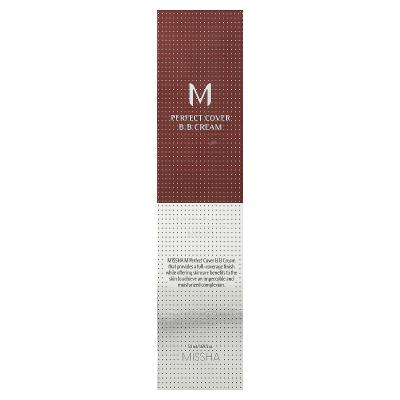 Missha, كريم M Perfect Cover B.B، عامل حماية من الشمس SPF 42 PA+++، رقم 29 بيج كراميل، 1.69 أونصة سائلة (50 مل)