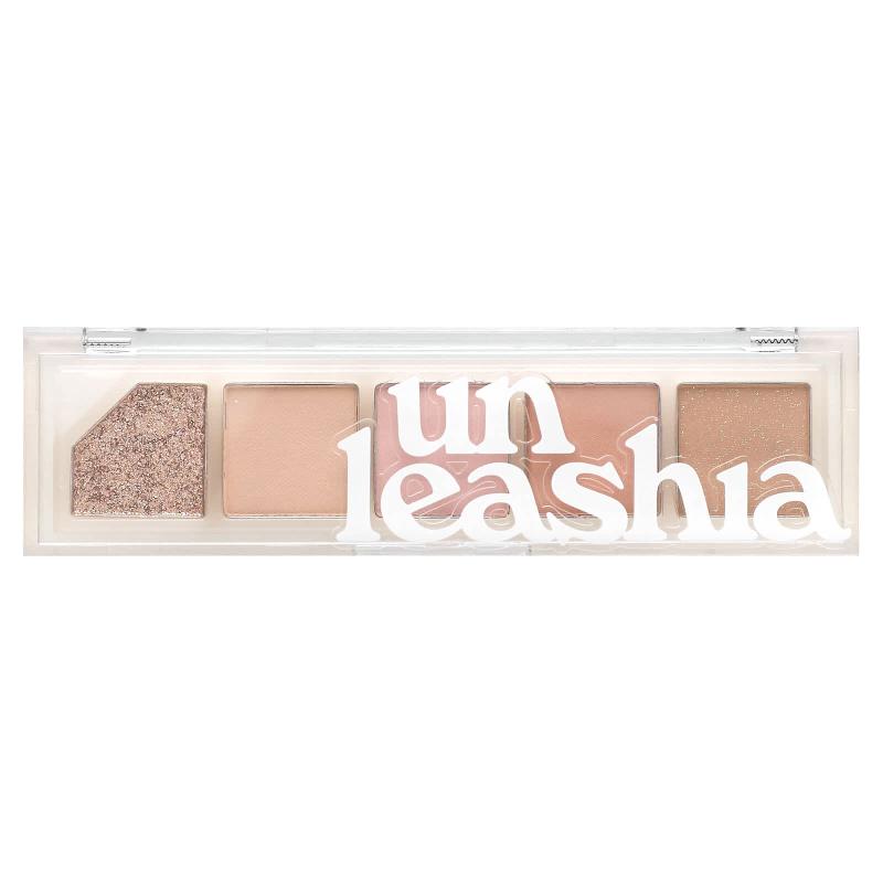 Unleashia, Mood Shower Eye Palette، رقم 2 Rose Shower، 4 جم