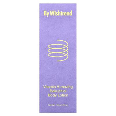 By Wishtrend, لوشن الجسم باكوتشيول فيتامين أ المذهل، 5.29 أونصة (150 جم)