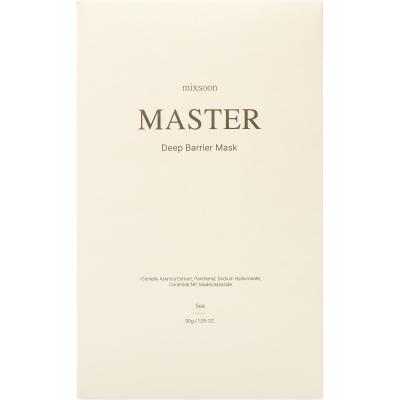 Mixsoon, Master، قناع تجميل عميق الحاجز، 5 أقنعة ورقية، 1.05 أونصة (30 جم)