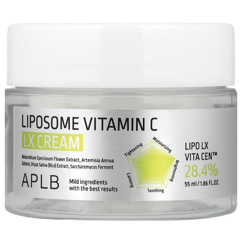 APLB, كريم Liposome Vitamin C LX، 1.86 أونصة سائلة (55 مل)