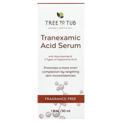 Tree To Tub, مصل حمض الترانيكساميك، خالي من العطور، 1 أونصة سائلة (30 مل)