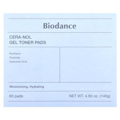 Biodance, ضمادات تونر جل سيرا-نول، 60 ضمادة