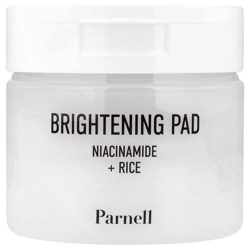 Parnell, Niacinamide Rice Brightening Pad, 80 Pads, 5.64 oz (160 g)