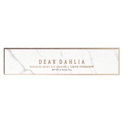 Dear Dahlia, Paradise Shine Eye Sequins، ظل عيون سائل، موسى، 0.14 أونصة (4 جم)