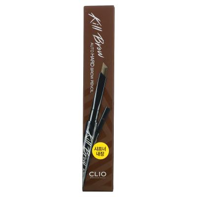 Clio, Kill Brow، قلم حواجب تلقائي صلب، 02 بني فاتح، 0.01 أونصة (0.31 جم)