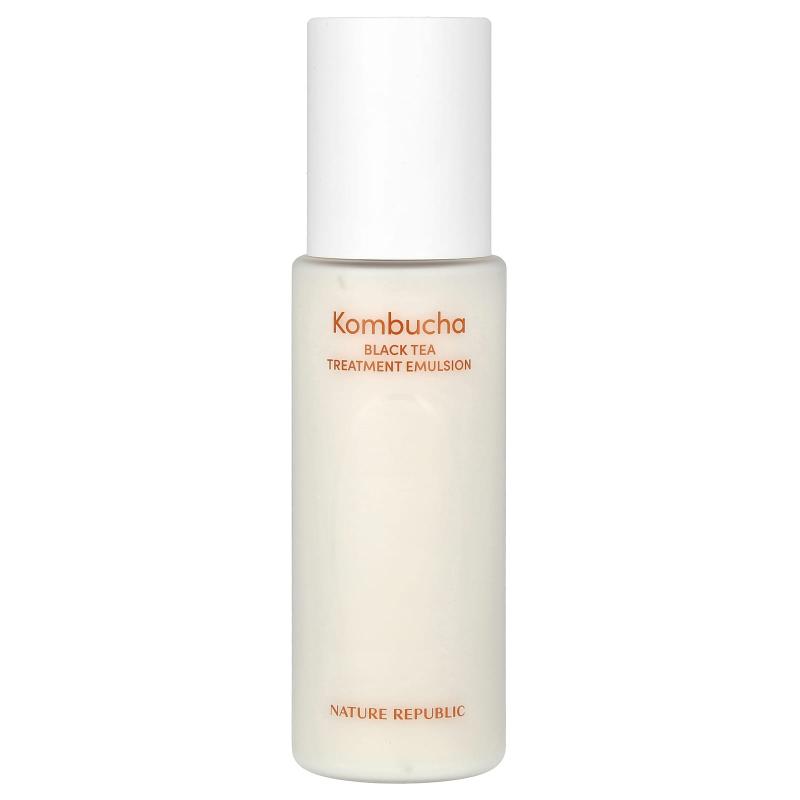 Nature Republic, شاي كومبوتشا الأسود، مستحلب علاجي 82%، عدد 1