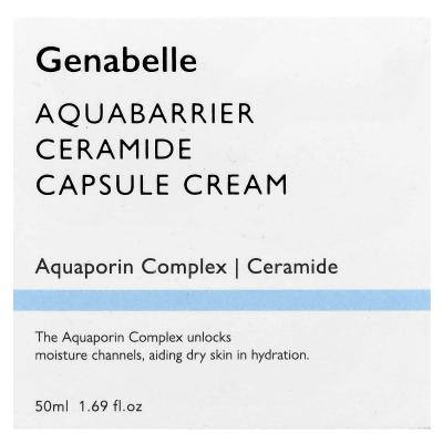 Genabelle, كريم كبسولة سيراميد Aquaberrier، 1.69 أونصة سائلة (50 مل)