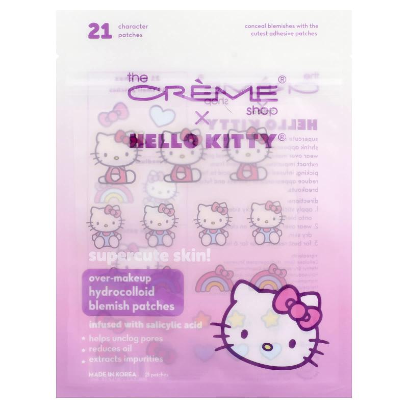 The Creme Shop, Hello Kitty®, Over-Makeup Hydrocolloid Blemish Patches, 21 Character Patches