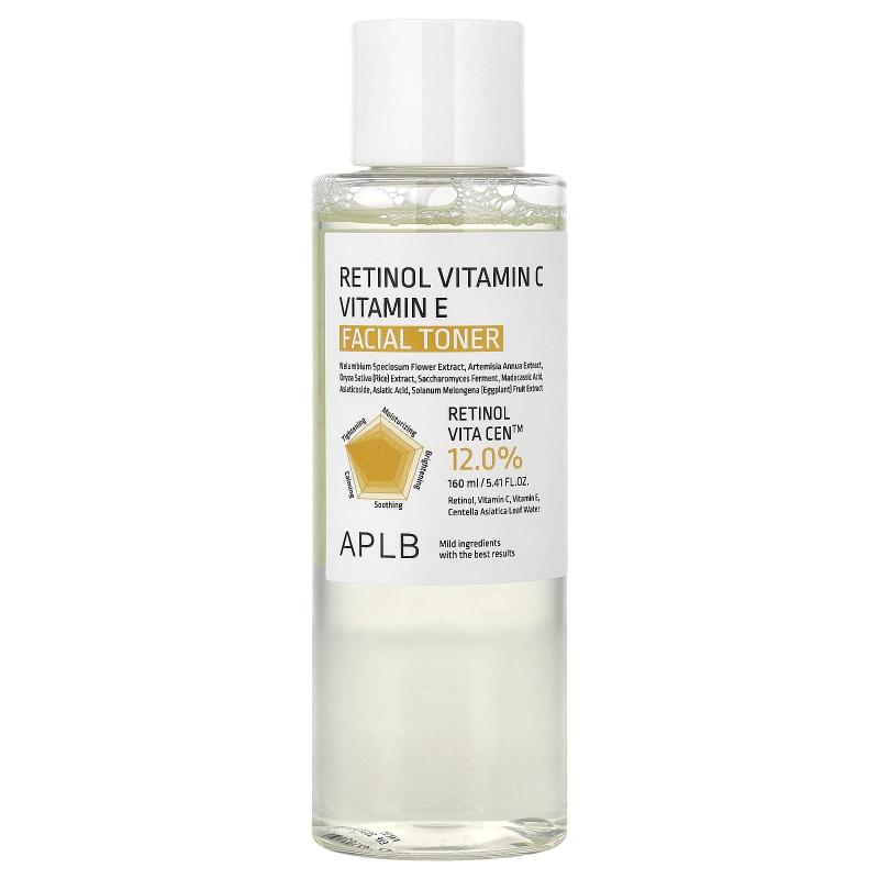 APLB, Retinol Vitamin C Vitamin E Facial Toner, 5.41 fl oz (160 ml)