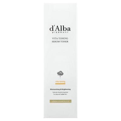 d'Alba, Vita Toning Serum Toner، 6.08 أونصة سائلة (180 مل)