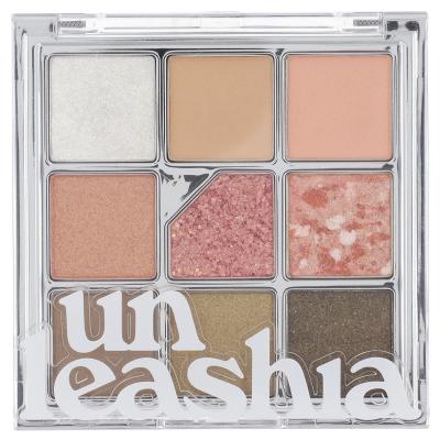 Unleashia, لوحة ظلال العيون Glitterpedia، رقم 6 جميع الحمضيات، 0.233 أونصة