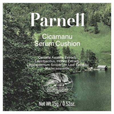 Parnell, Cicamanu Serum Cushion، كريم دافئ 33 واط، 0.52 أونصة (15 جم)