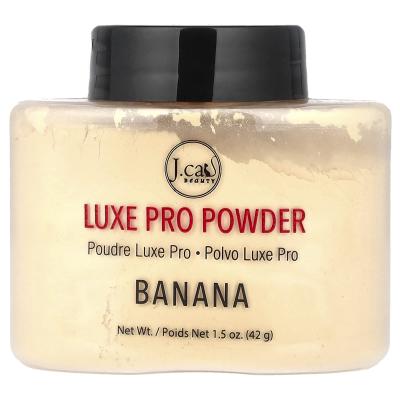 J.Cat Beauty, Luxe Pro Powder، LPP101 موز، 1.5 أونصة (42 جم)