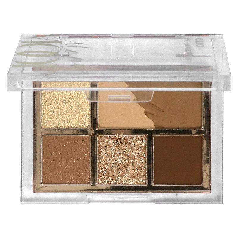 Clio, Pro Eye Palette Mini، 01 Mono Mood، 1 لوحة صغيرة