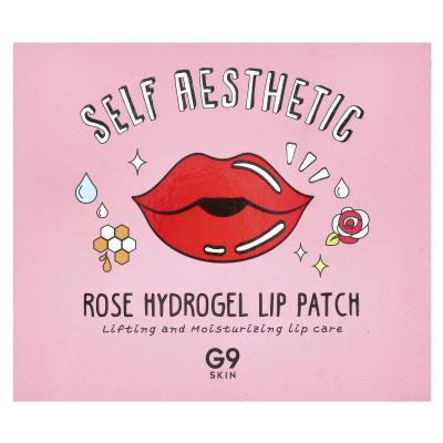 G9skin, Self Aesthetic, Rose Hydrogel Lip Patch, 5 Patches, 0.1 oz (3 g) Each