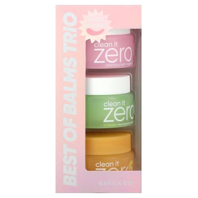 Banila Co, Best of Balms Trio، Clean it Zero Cleansing Balms، 3 عبوات، 0.84 أونصة سائلة (25 مل) لكل منها