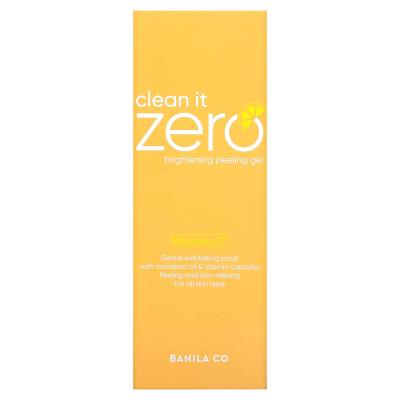 Banila Co, Clean It Zero، جل تقشير وتفتيح البشرة، لجميع أنواع البشرة، 4.05 أونصة سائلة (120 مل)