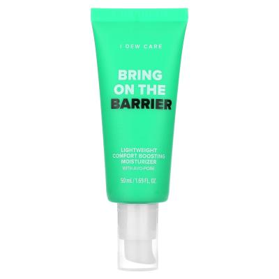I Dew Care, Bring On The Barrier، مرطب خفيف الوزن لتعزيز الراحة مع منع المسام، للبشرة الحساسة، 1.69 أونصة سائلة (50 مل)