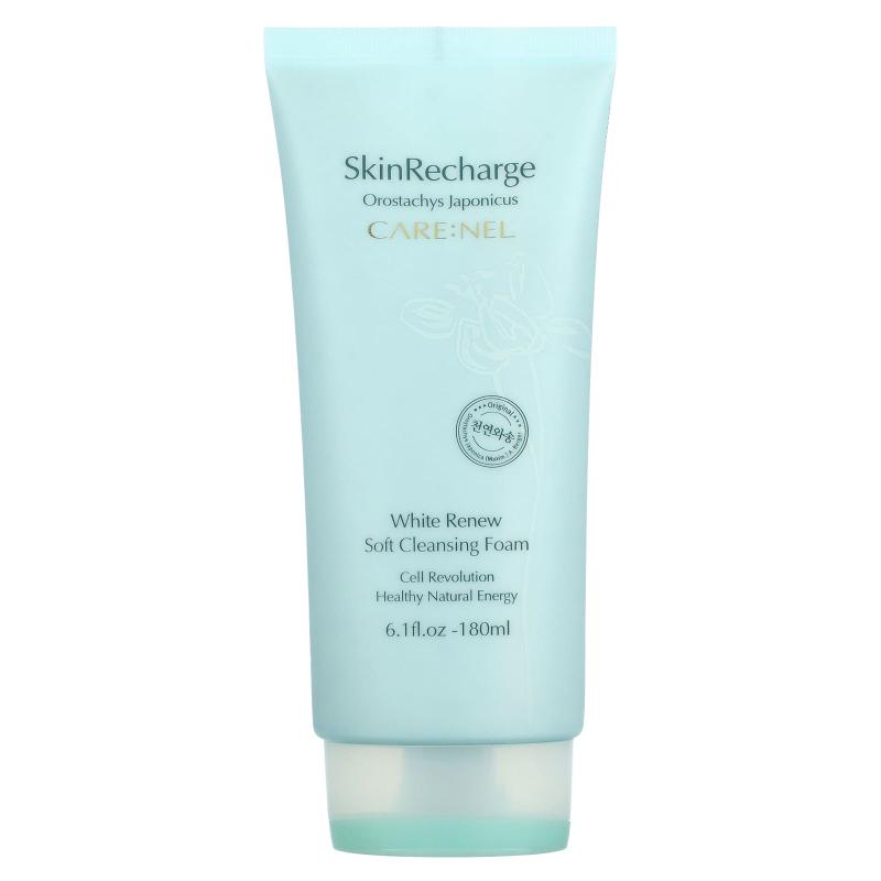Care:Nel, رغوة التنظيف الناعمة White Renew، 6.1 أونصة سائلة (180 مل)