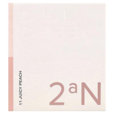 2aN، الخدود المزدوجة، 11 عصير الخوخ، 7.4 جم