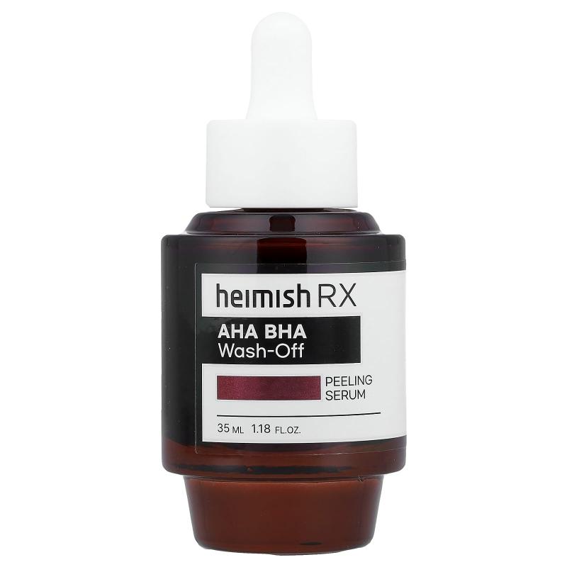 Heimish, RX، مصل التقشير AHA BHA، 1.18 أونصة سائلة (35 مل)
