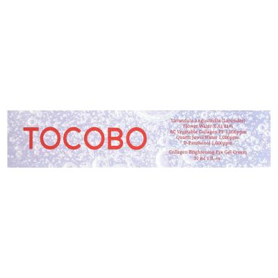 Tocobo, كريم جل الكولاجين لتفتيح العين، 1 أونصة سائلة (30 مل)