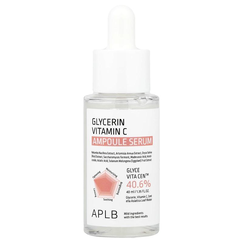 APLB, Glycerin Vitamin C Ampoule Serum , 1.35 fl oz (40 ml)