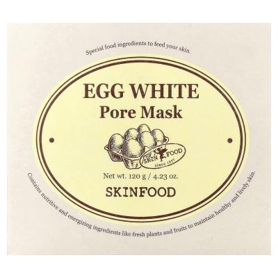 SKINFOOD, قناع تجميل المسام ببياض البيض، 4.23 أونصة (120 جم)