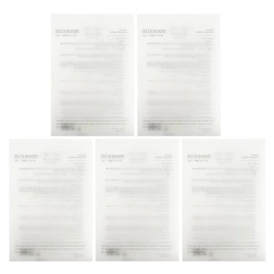 Mixsoon, مجموعة أقنعة كينتيللا للتجميل، 5 أقنعة، 0.17 أونصة (5 جم) لكل واحدة