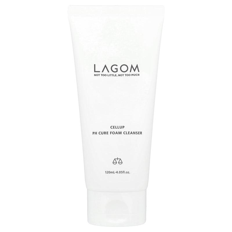 LAGOM, منظف رغوي Cellup pH Cure، 4.05 أونصة سائلة (120 مل)