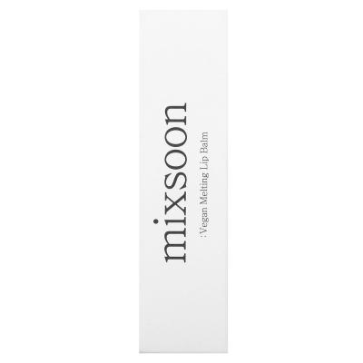 Mixsoon, بلسم الشفاه النباتي الذائب، 01 شفاف، 0.14 أونصة (4.1 جم)