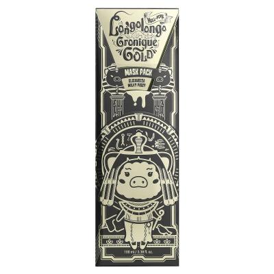 Elizavecca, Milky Piggy، حزمة قناع الجمال الذهبي Hell-Pore Longolongo Gronique Gold، 3.38 أونصة سائلة (100 مل)