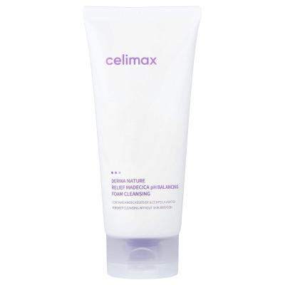 Celimax, Derma Nature Relief Madecica رغوة تنظيف موازنة درجة الحموضة، 5.07 أونصة سائلة (150 مل)