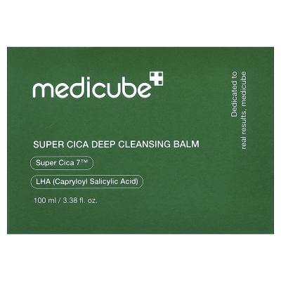 Medicube, بلسم التنظيف العميق Super Cica، 3.38 أونصة سائلة (100 مل)